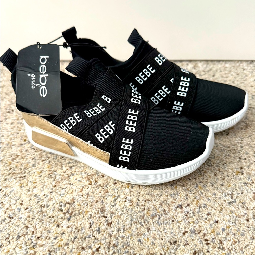 Brand new Bebe sneakers NWT and box!